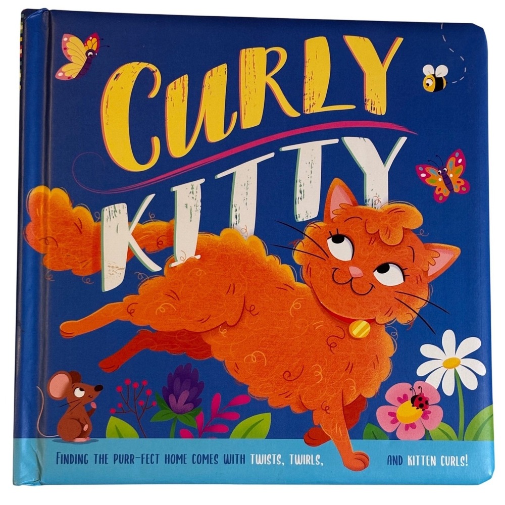 Curly‎ Kitty Igloo Books Board Book Toddler Kitten Sheep Llama Fun Story
